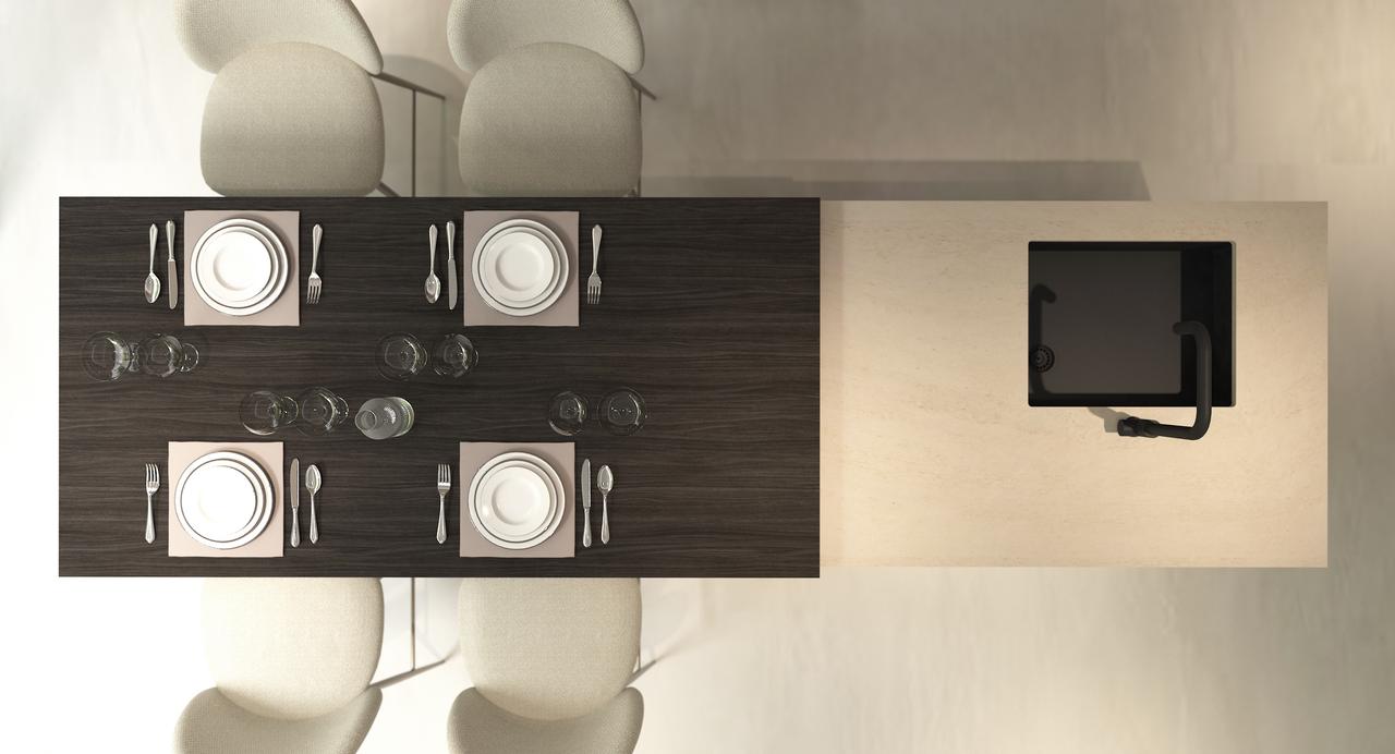 Top View Dining Table