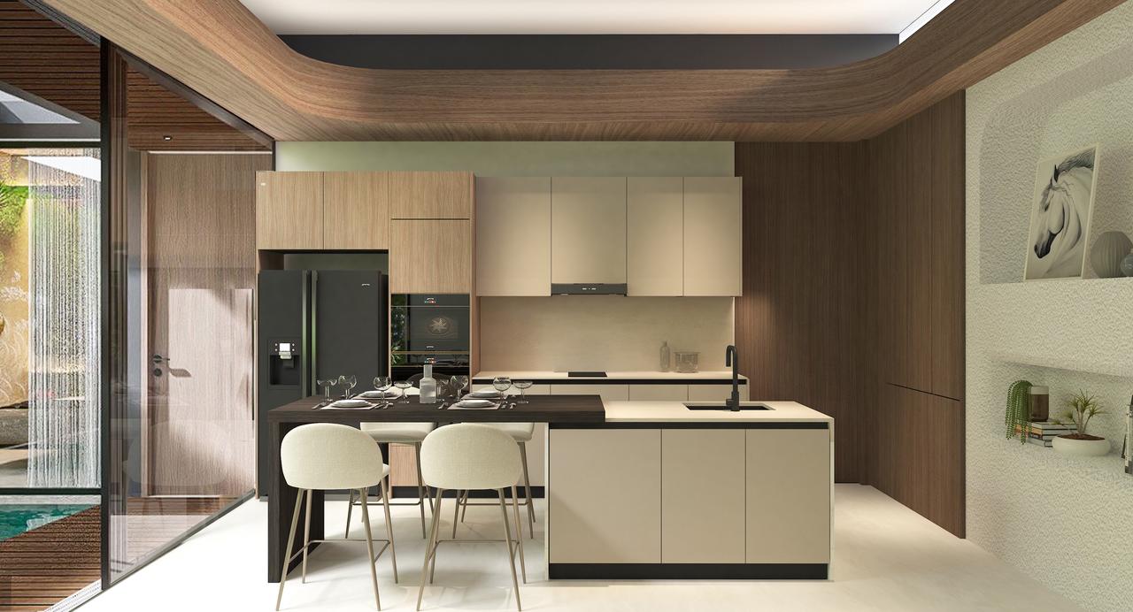 Premium Kitchen Front View